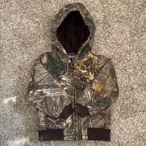 *SOLD*Carhartt Real Tree Hoodie Jacket 3T